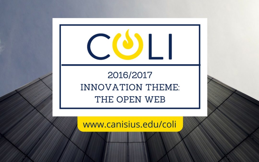 2016/2017 Innovation Theme: The Open Web