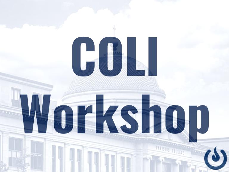 COLI Workshops