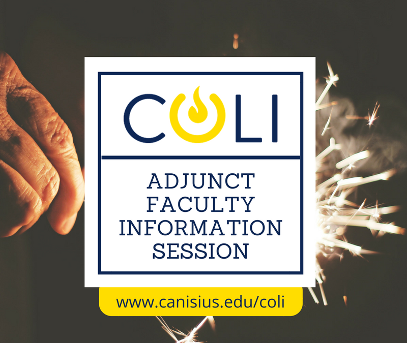 Adjunct Faculty Information Session